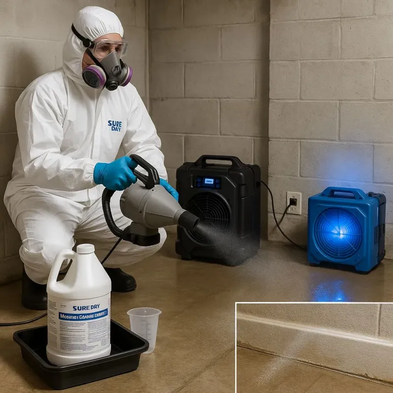 Sanitization and Odor Removal process in Apollo Beach, FL